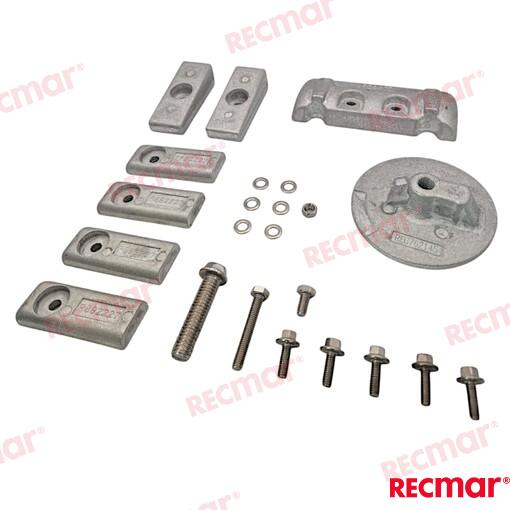 Kit Anodos Mercury Verado V6 (zn) Recmar