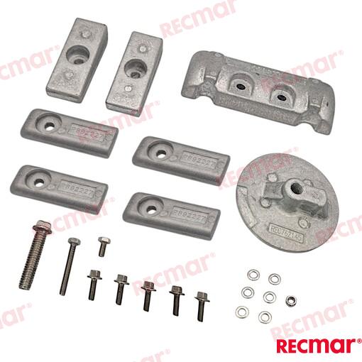 Kit Anodos Mercury Verado V6 (zn) Recmar