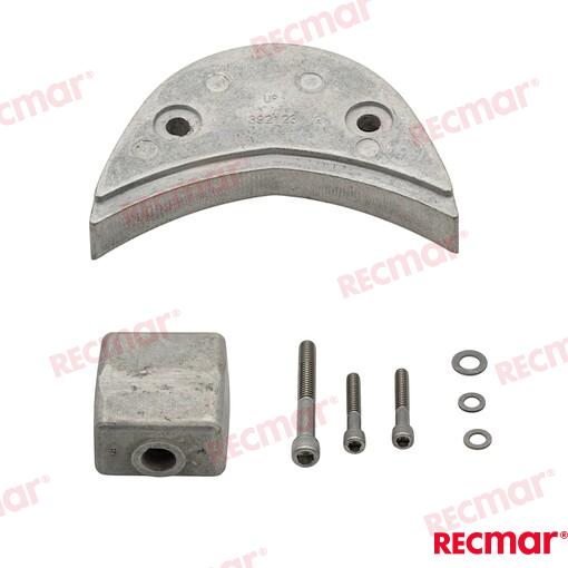 Kit Anodos Omc V4-V6 (zn) Recmar