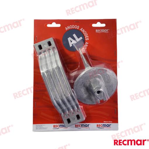 Kit Anodos Yamaha 200-300 (al) Recmar