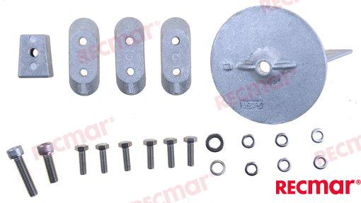 Kit Anodos Yamaha 40-60 (al) Mercruiser