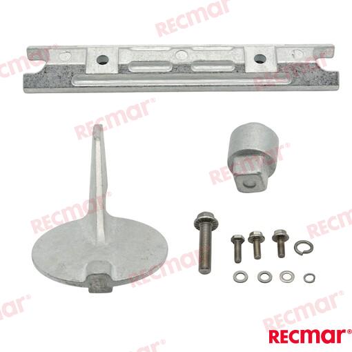 Kit Anodos Yamaha 80-100 (zn) Recmar