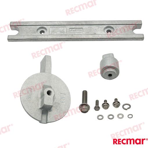Kit Anodos Yamaha 80-100 (zn) Recmar