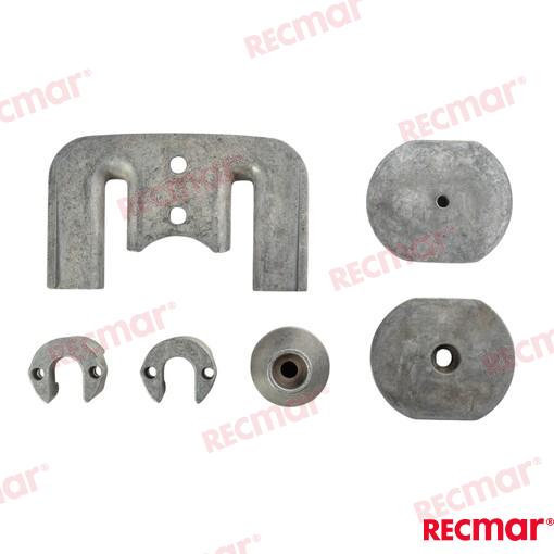 Kit Anodos Yanmar ZT350/370 (mg) Recmar