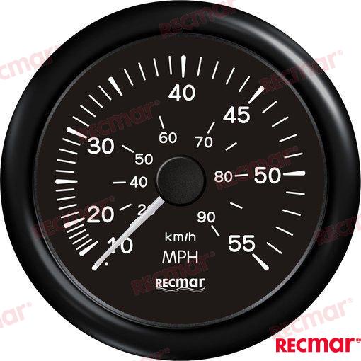 Reloj Cuentamillas 0/55 Mph Negro Recmar