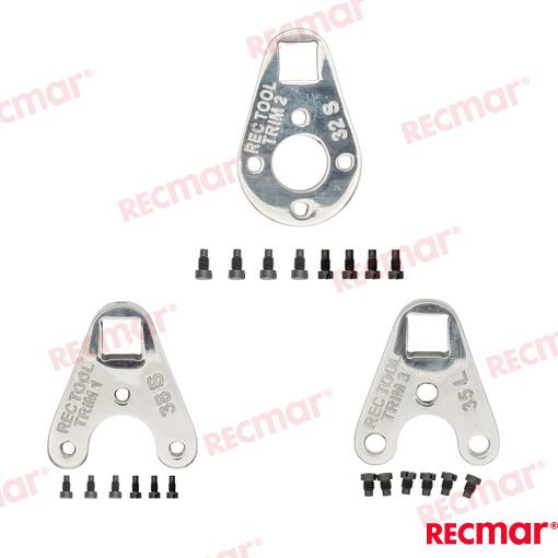 Kit Herramientas Pistones Showa 38MM/35M Recmar RECTOOLTRIM1 +