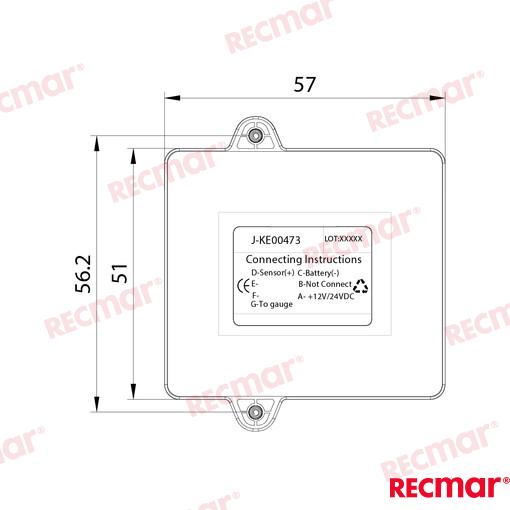 Conversor Frecuencia 0-190/240-33 Ohm Recmar