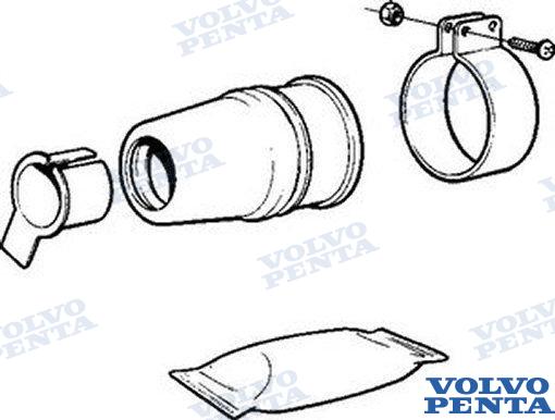 Prensaestopas Eje 1" Volvo
