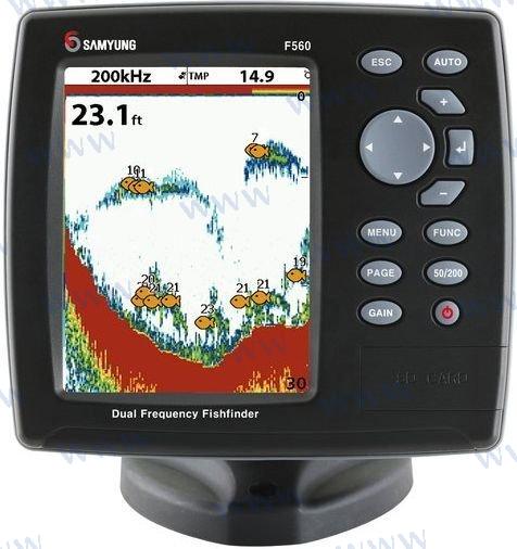 Samyung F560. Display Color 5,6". Sonda