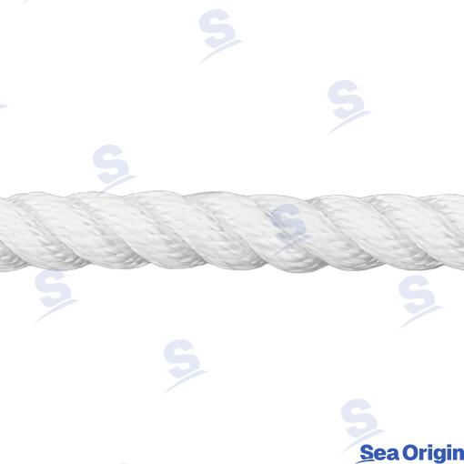 Amarre Retorcido Ø22MM 100M Blanco Sea Origin