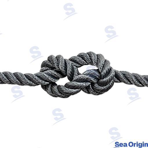 Amarre Retorcido Ø12MM 200M Gris Sea Origin