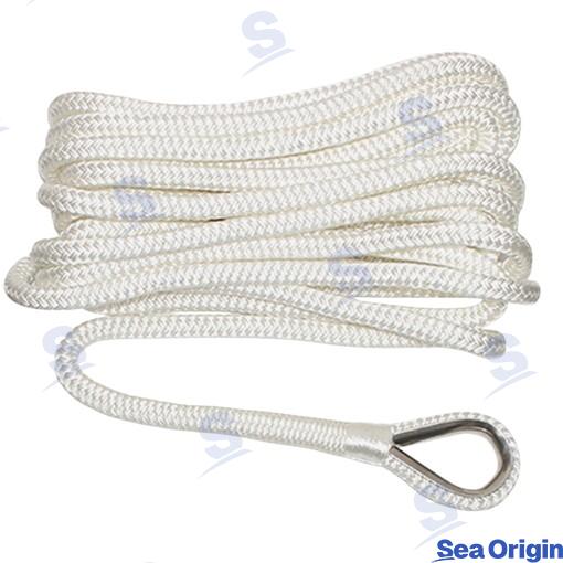 Cabo Trenzado Con Gaza Ø16MM 11M Blanco Sea Origin