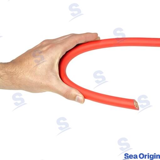 Cable Batería Flexible 16MM² 25M Rojo Sea Origin