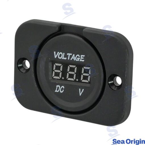 Voltímetro Digital Negro Sea Origin
