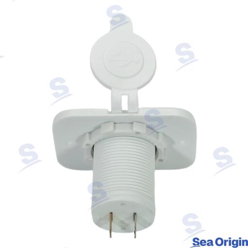 Toma Empotrable Doble Usb + Tipo C Sea Origin (Ref. SEA60106W)