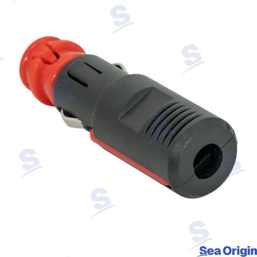 Enchufe Mechero 12V/8A Negro Sea Origin
