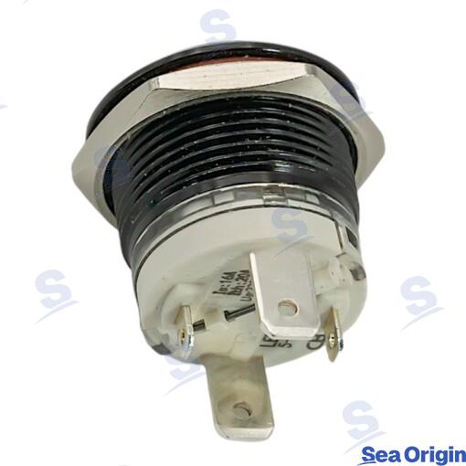Interruptor Alu Negro 20A (on)-off Rojo Sea Origin