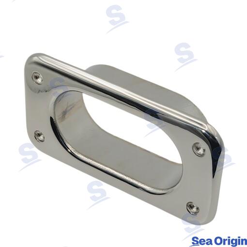 Tragacadenas Oval Rect. SS316 128MM Sea Origin