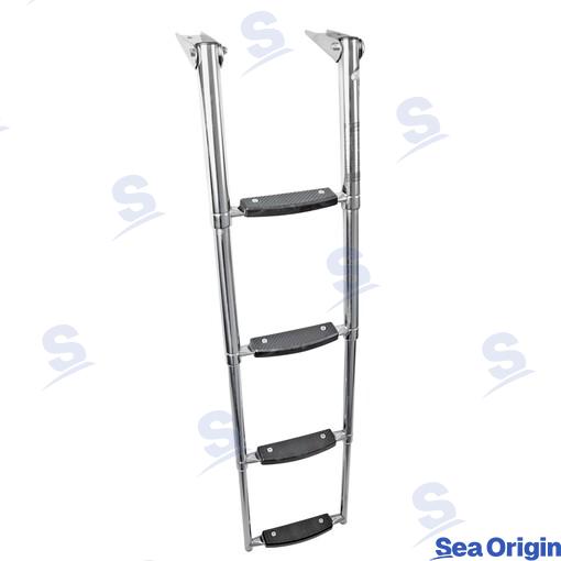 Escalera Telesc. SS316 4P Sea Origin