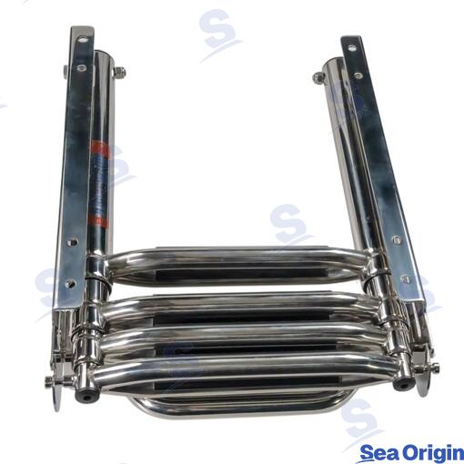 Escalera Telesc Oculta 4 Peldaños Doble Sea Origin