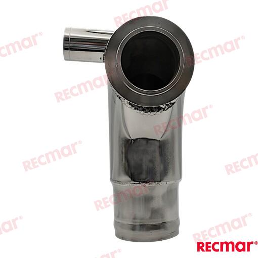 Codo Escape Inox 805602A1 Mercruiser