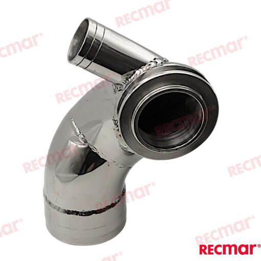 Codo Escape Inox Mcm Diesel Mercruiser 80176320