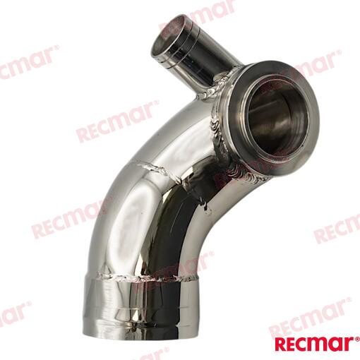 Codo Escape Inox Mcm Diesel Mercruiser 80176320