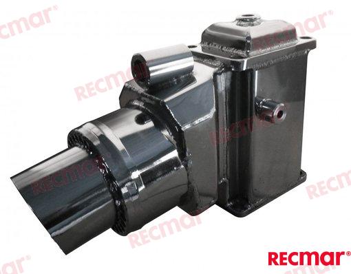 Codo Alto Escape Inox 864591T02 Mercruiser
