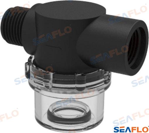 Filtro Bomba 1/2"-14 Mnpt 1/2"-14FNPT Seaflo