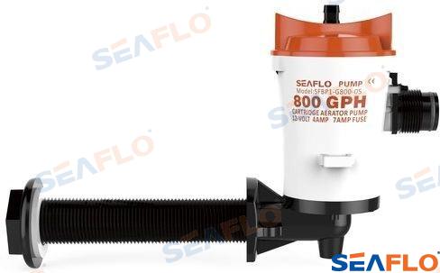 Bomba Vivero 350 G. 12V Codo Seaflo