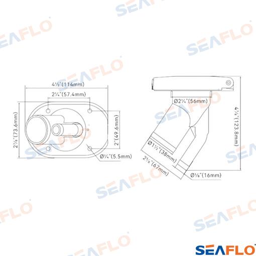 Toma Gas 38MM Seaflo (Ref. SFCG23805A)