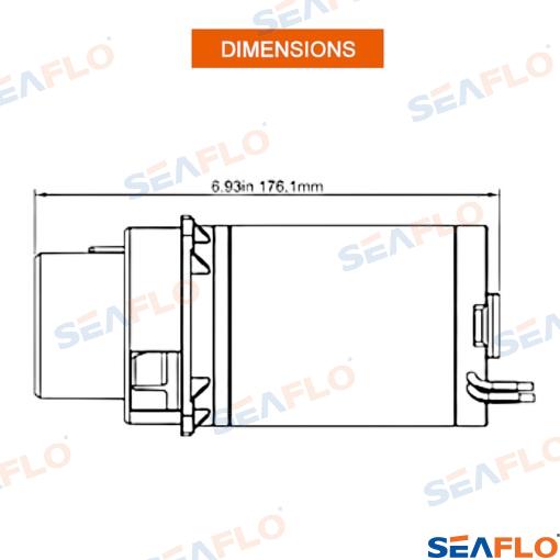 Bomba Qf 24V Seaflo (Ref. SFMTP204)