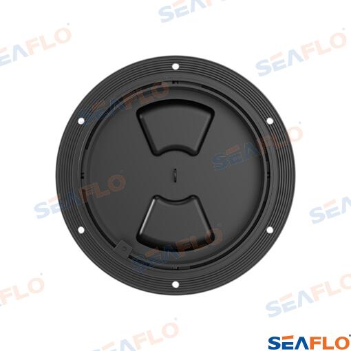 Tapa Registro 6" Negro Seaflo