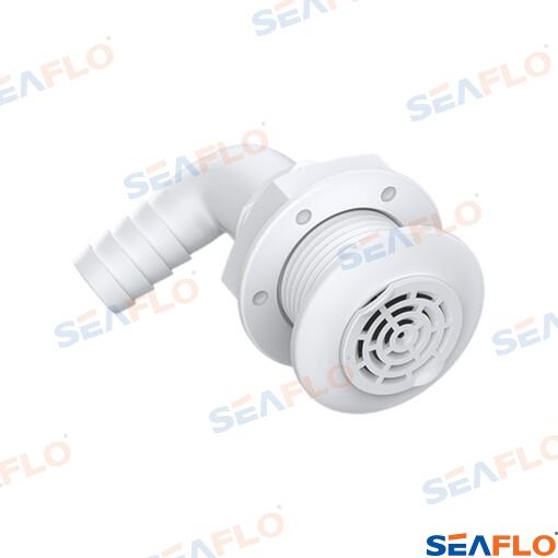 Pasacascos 90º Rejilla 5/8" Seaflo