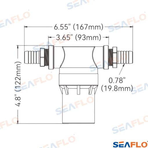 Filtro 1/2" 20µm Seaflo