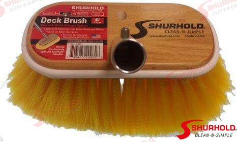 Cepillo Suave Amarillo 15 Cm Shurhold