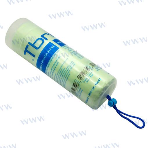 Tbrite Paño Limpieza Pva Verde 66X43