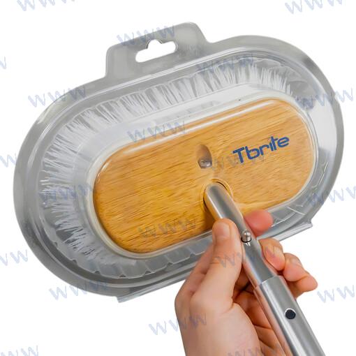 Tbrite Cepillo 240X155MM Blanco Duro