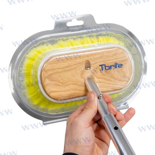Tbrite Cepillo 240X155MM Amarillo Suave