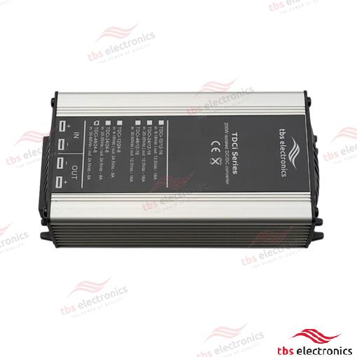 Convertidor Dc-dc 30-60V A 24,5V 8A TBS