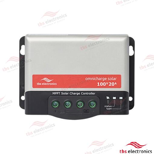 Cargador Bateria Solar 100-20,12V - 24V TBS