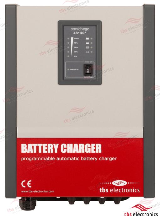 Cargador Tbs 48V - 40AMP 3 Salidas