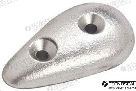 Anodo Oval Zinc 83X33X20MM Tecnoseal