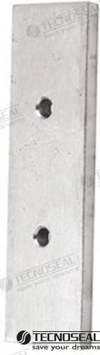 Anodo Flaps Aquariva Zinc 100X28X12MM Tecnoseal