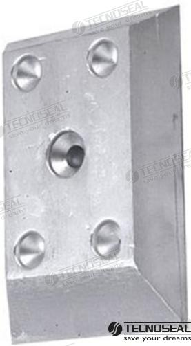 Anodo Posillipo Zinc 122X81X20MM Tecnoseal (Ref. TEN00216)