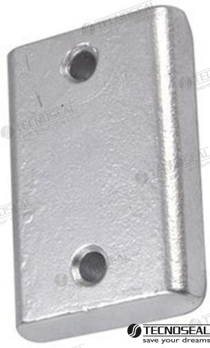 Anodo Rectangular Zinc 70X50X15MM Tecnoseal