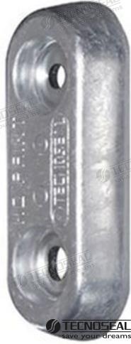 Anodo Vetus Placa Zinc 150X60MM 1KG Tecnoseal ZINK15C