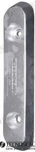 Placa Vetus Aluminio 350X72X35MM H.C.200 Tecnoseal