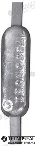 Anodo Oval Aluminio 2,5KG Tecnoseal