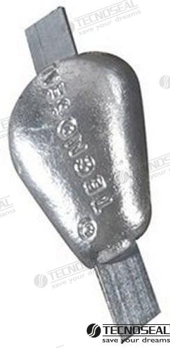 Anodo Pez Inserto Zinc 230X25X5MM 1KG Tecnoseal